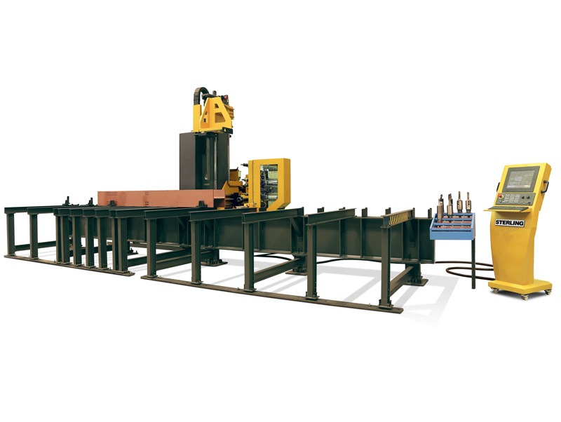 Sterling SBD1200-08 A  CNC Beam Drilling Line 415V